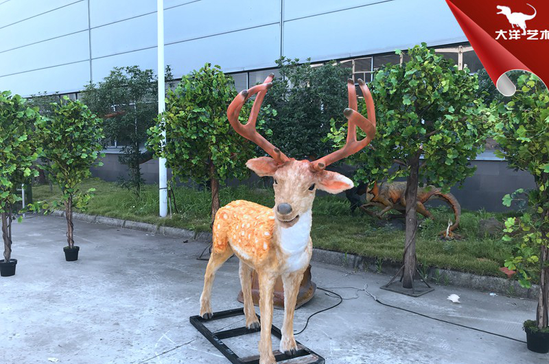 仿真梅花鹿-仿真動(dòng)物租賃