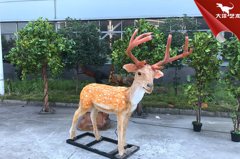 仿真梅花鹿-仿真動(dòng)物租賃
