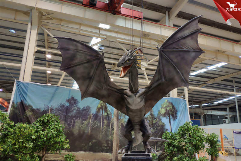 您好，您定制的西方龍已上線，請查收