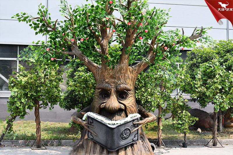 說話樹，仿真植物模型，說話樹制作