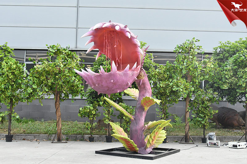 食人花，仿真植物，大型植物模型