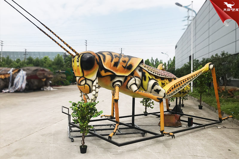 蚱蜢，仿真昆蟲(chóng)模型制作