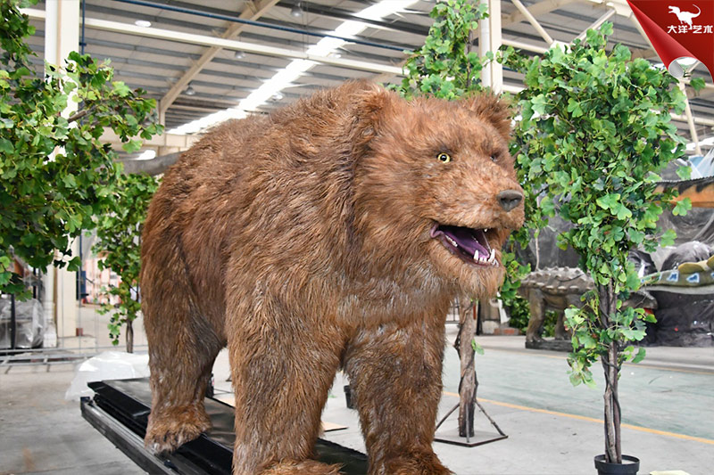 仿真棕熊，仿真熊，動物模型制作