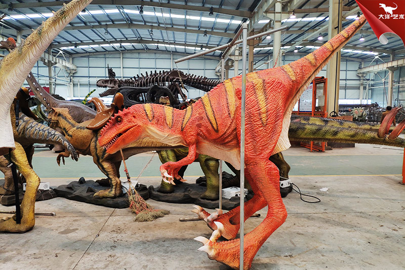 恐龍皮套，行走恐龍