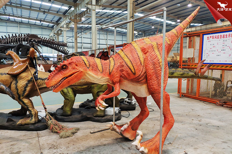 恐龍皮套，行走恐龍