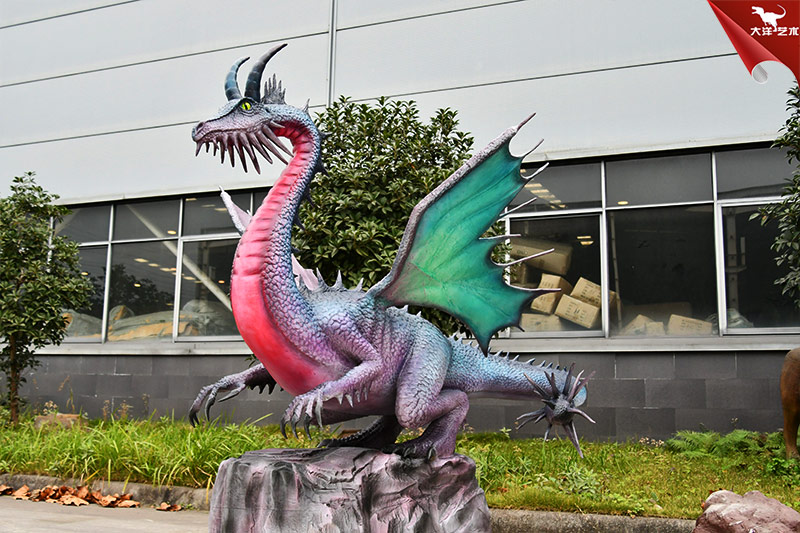 西方龍仿真模型