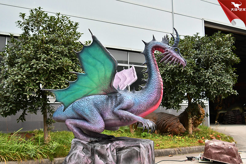 西方龍仿真模型