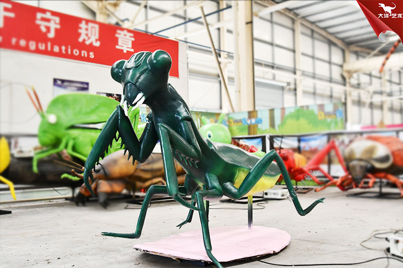 仿真螳螂，大型仿真昆蟲模型